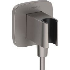Шлангове під'єднання FixFit Porter Q з тримачем Brushed Black Chrome (26887340)