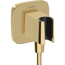 Шлангове під'єднання FixFit Porter Q з тримачем Polished Gold Optic (26887990)