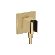 Шлангове під'єднання FixFit Porter E з тримачем, Polished Gold Optic (26889990)
