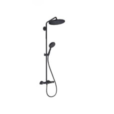 Душова система Croma Select S 280 1jet Showerpipe з термостатом Matt Black (26890670)