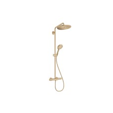 Душова система Croma Select S 280 1jet Showerpipe EcoSmart з термостатом, Brushed Bronze (26891140)