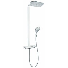 Душова система Raindance E Showerpipe 360 з термостатом, White/Chrome (27112400)