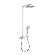 Душова система Raindance Select E 300 2Jet з термостатом ShowerTablet, White/Chrome (27126400)