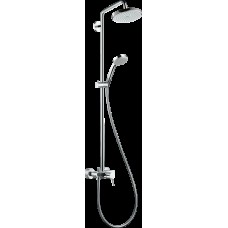 Душова система Croma Air 220 1jet Showerpipe зі змішувачем, хром (27222000)