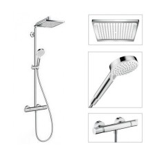 Душова система Crometta E Showerpipe 240 1jet з термостатом (27271000)