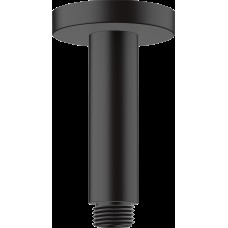 Кронштейн для верхнього душу зі стелі Vernis Blend 100 мм Matt Black (27804670)