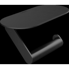 WallStoris Тримач паперу з поличкою 23.0 x 10.0 x 9.7 см Matt Black (27928670)