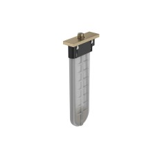 Шланг для лійки SBox Square 1.45 м врізний в борт ванни, Brushed Bronze (28010140)