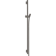 Душова штанга Unica S Pura 90 см зі шлангом 160 см Brushed Black Chrome (28631340)