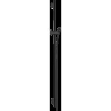 Душова штанга Unica S Pura 90 см зі шлангом 160 см Matt Black (28631670)