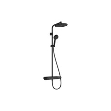 Душова система Activera S Showerpipe 240 1jet EcoSmart ShowerTablet Select 360, MattBlack (28638670)