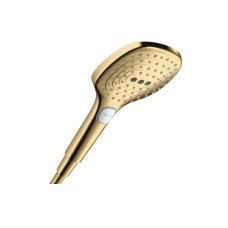Ручний душ Raindance Select E PowderRain 120 3jet P EcoSmart (28728990) Polished Gold Optic