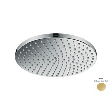 Верхній душ Raindance S 240 Showerpipe PowderRain EcoSmart+ 1jet, Polished Gold Optic (28821990)