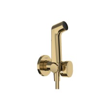 Комплект гігієнічного душу S EcoSmart+ на змішану воду, Polished Gold Optic (29232990)