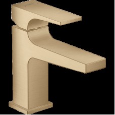 Змішувач Metropol 100 для умивальника з донним клапаном push-open Brushed Bronze (32500140)