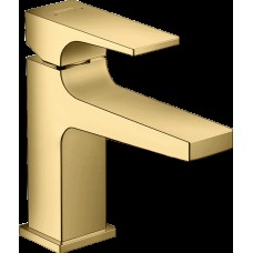 Змішувач Metropol 100 для умивальника з донним клапаном push-open, Polished Gold Optic  (32500990)