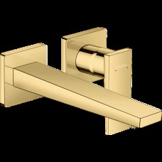 Змішувач Metropol для умивальника зі стіни прихованого монтажу 225 мм, Polished Gold Optic (32526990)