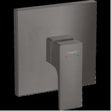 Змішувач Metropol прихованого монтажу для душу Brushed Black Chrome (32565340)