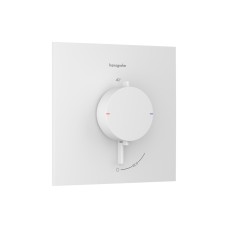 Термостат прихованого монтажу Ecostat Comfort E на 1 функцію, Matt White (33710700)
