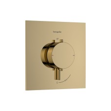 Термостат прихованого монтажу Ecostat Comfort E на 1 функцію, Polished Gold Optic (33710990)