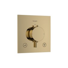 Термостат прихованого монтажу Ecostat Comfort E на 2 функції Polished Gold Optic (33711990)