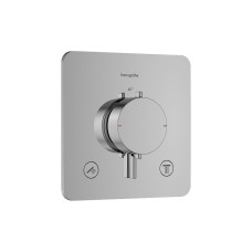 Термостат прихованого монтажу Ecostat Comfort Q на 2 функції, Chrome (33713000)