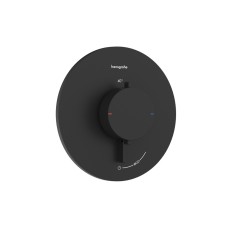 Термостат прихованого монтажу Ecostat Comfort S на 1 функцію, Matt Black (33714670)