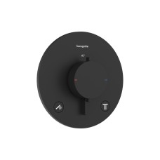 Термостат прихованого монтажу Ecostat Comfort S на 2 функції, Matt Black (33715670)