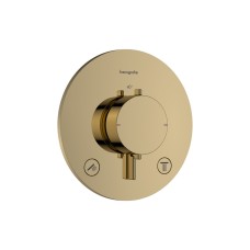 Термостат прихованого монтажу Ecostat Comfort S на 2 функції, Polished Gold Optic (33715990)