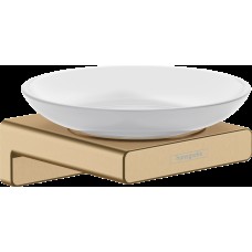 AddStoris Мильниця підвісна Brushed Bronze/скло (41746140)