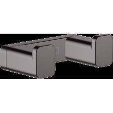 AddStoris Гачок подвійний 3.6 х1.6 x 6.6 см, Brushed Black Chrome (41755340)