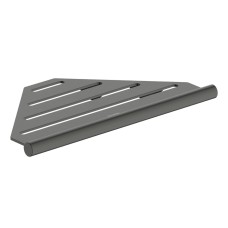 AddStoris S Поличка кутова 15.4х15.4x30.2 см, Brushed Black Chrome (41761340)