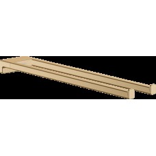 AddStoris Рушникотримач 44.5 см подвійний нерухомий, Brushed Bronze (41770140)