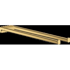 AddStoris Рушникотримач 44.5 см подвійний нерухомий, Polished Gold Optic (41770990)