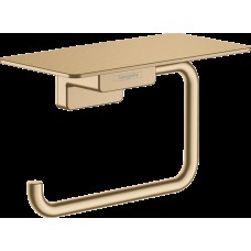 AddStoris Тримач паперу з полицею, Brushed Bronze (41772140)