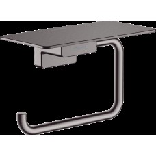 AddStoris Тримач паперу з полицею, Brushed Black Chrome (41772340)