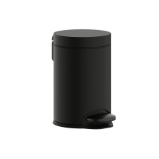 AddStoris Відро для сміття 3L, Brushed Black Chrome (41775340)