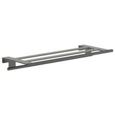 AddStoris S Поличка для рушників із тримачем 66.1x26.2 см, Brushed Black Chrome (41781340)