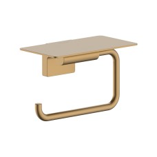 AddStoris S Тримач паперу з полицею, Brushed Bronze (41789140)