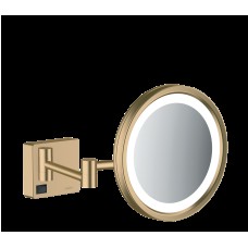 AddStoris Дзеркало для гоління з LED освітленням, Brushed Bronze (41790140)