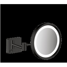 AddStoris Дзеркало для гоління з LED освітленням, Matt Black (41790670)