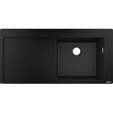 Кухонна мийка S514-F450 1050х510: полиця ліворуч Graphiteblack (43314170)
