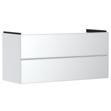 Тумба під умивальник Xevolos E 1180/475 з 2-ма шухлядами, Matt White/Front Metallic White (54184320)