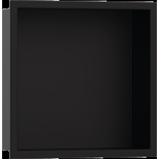 XtraStoris Original Настінна ніша з інтегрованою рамкою 30х30х10см Matt Black (56061670)