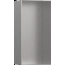 XtraStoris Minimalistic Настінна ніша з відкритою рамкою 30х15х10см Brushed Stainless Steel (56070800)