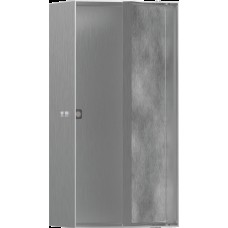 XtraStoris Rock Настінна ніша з дверцятами 30х15х10см Brushed Stainless Steel (56082800)