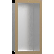 XtraStoris Individual BSS Настінна ніша з рамкою 30х15х10см Brushed Bronze (56094140)