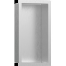 XtraStoris Individual BSS Настінна ніша з рамкою 30х15х10см Brushed Stainless Steel (56094800)