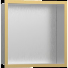 XtraStoris Individual BSS Настінна ніша з рамкою 30х30х10см Polished Gold Optic (56097990)