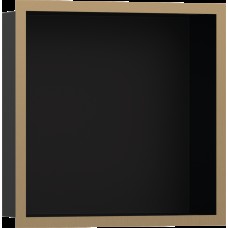 XtraStoris Individual MB Настінна ніша з рамкою 30х30х10см Brushed Bronze (56098140)